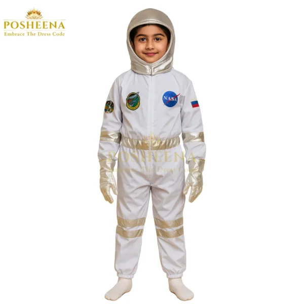 thumbnail image 2 of ReliBeauty Astronaut Costume For Kids - Boys & Girls Space Suit With Helmet For Halloween, Cosplay & Dress-Up 2 of 6