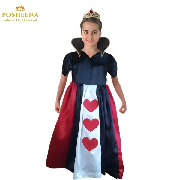 Queen of Hearts Alice in the wonderland Costume Dress in Pakistan Kids Costume in Pakistan