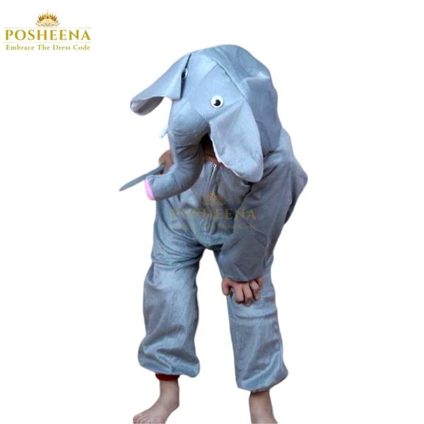 Elephant Costume for Kids! Soft, cozy, and easy to wear. Perfect for school plays, costume parties, and dress-up fun.