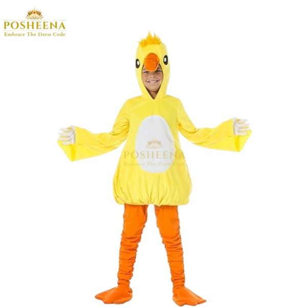 ellow Chick Kids Costume for parties, school plays, and dress-up fun. Cute, comfy, and perfect for kids! Available now at Posheena.com.