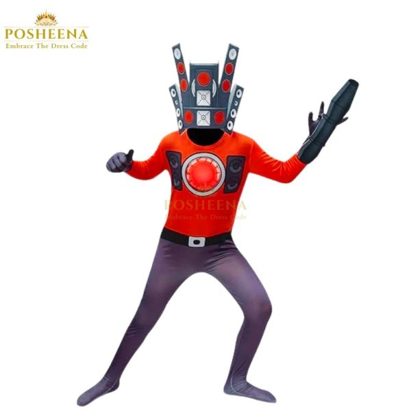 Titan Speaker Man Costume Kids Costume in Pakistan