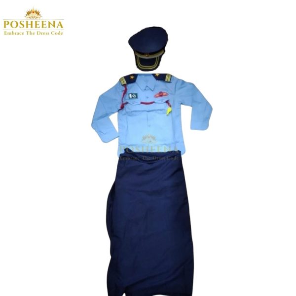 Airforce Officer Costume Girls