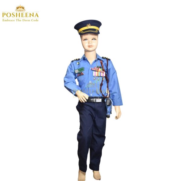 Shop Pakistan Airforce Officer Costume Boys for school events and role-play activities. High-quality fabric. Order now: 0311-9131762.