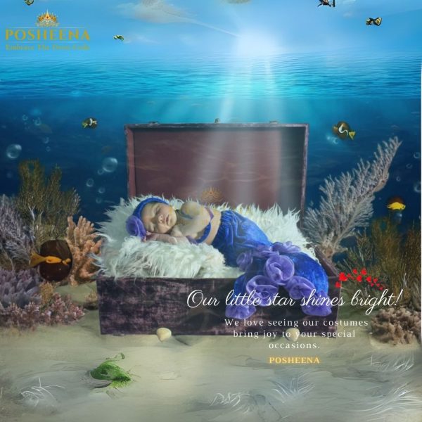 kids costume in Pakistan baby mermaid costume