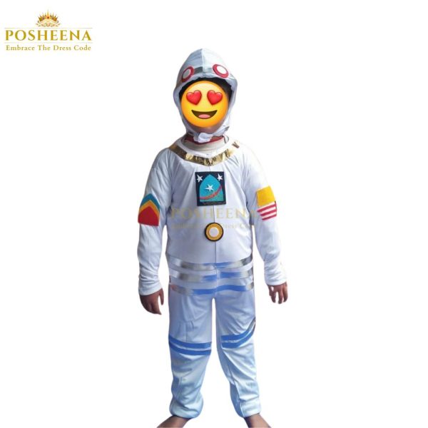 Spaceman Costume for Boys at Posheena. Perfect for space-themed parties, school plays, and roleplay. Get a realistic astronaut outfit for your child!