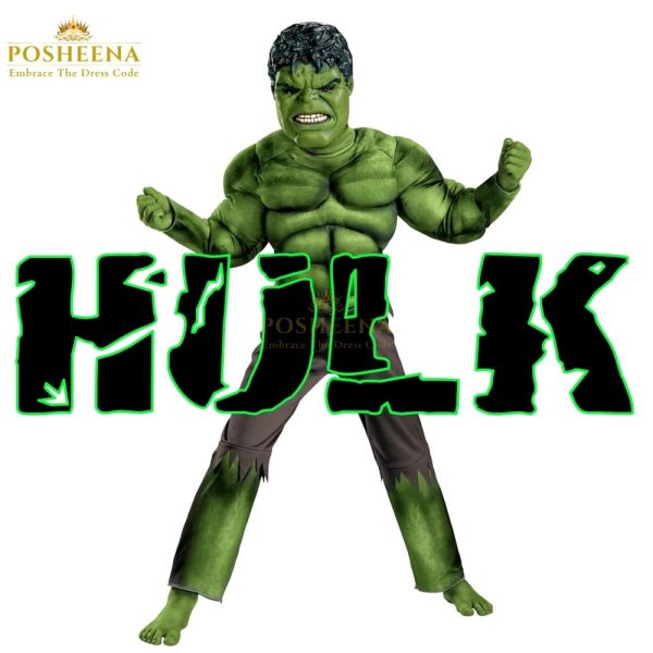 Hulk Costume in Pakistan for kids. Ready-made imported costume, perfect for, school plays, and youtube videos. Available at the best price!