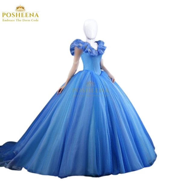 Cinderella Dress in Pakistan for girls. Available in custom and ready-made options. Perfect for parties, events, and birthdays.