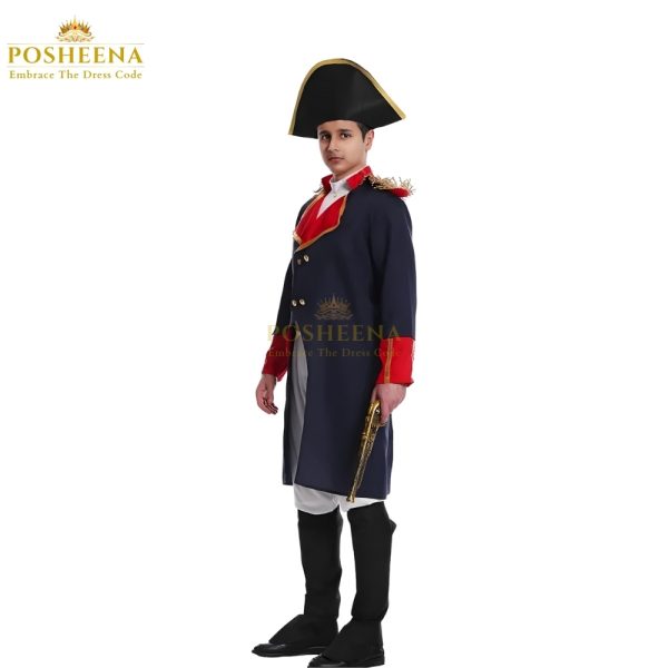 Main Image Napoleon Costume for Kids- Quality Material and Comfortable Fit-Ideal for Events in Pakistan. Custom Sizes available.