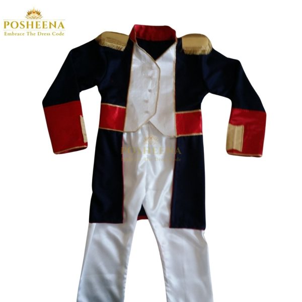 Napoleon Costume for Kids- Quality Material and Comfortable Fit-Ideal for Events in Pakistan. Custom Sizes available.