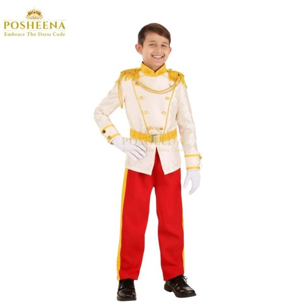 Prince Charming Costume For Kids - Cinderella