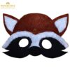 Soft and cute Raccoon Mask for Kids with comfortable fit, perfect for costume parties and playtime. Available at Posheena.com.