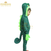 Happy child wearing chameleon costume for kids from Posheena - colorful dress-up outfit for parties and play