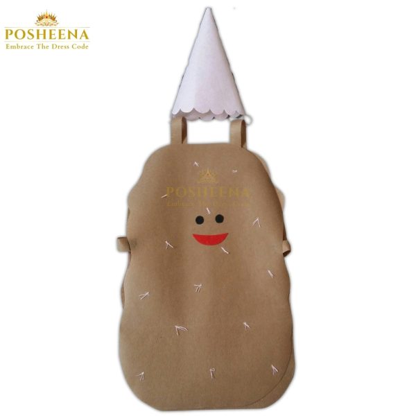 Potato costume for kids – vegetable fancy dress, fun school event outfit for children by Posheena
