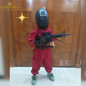 Squid game costume Kid wearing costume by client