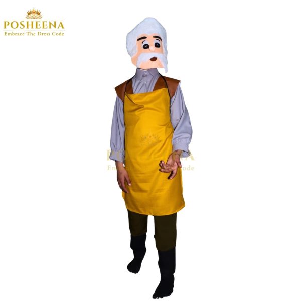 Geppetto costume for kids from Pinnochio – storybook outfit available at online costume store in Pakistan