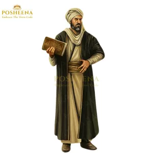 Jabir ibn Hayyan Costume for Kids – Islamic Scientist Dress-Up Set by Posheena