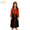 Chinese Tang Jacket for Kids – traditional red and gold cultural jacket with knot buttons for festivals, school events, and cultural celebrations in Pakistan