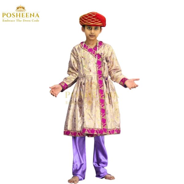 Birbal Mughal Darbari costume for kids – royal cultural outfit from costume shop online in Pakistan
