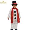 Olaf Costume For Kids snowman outfit with red scarf and hat – kids character costume from Posheena