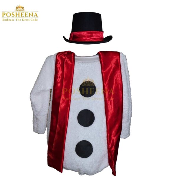 Olaf Costume For Kids snowman outfit with red scarf and hat – kids character costume from Posheena Pakistan