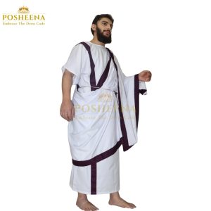 Roman Senator TOGA Costume – Buy Historical Outfit for Men Online from Best Costume Shop Pakistan