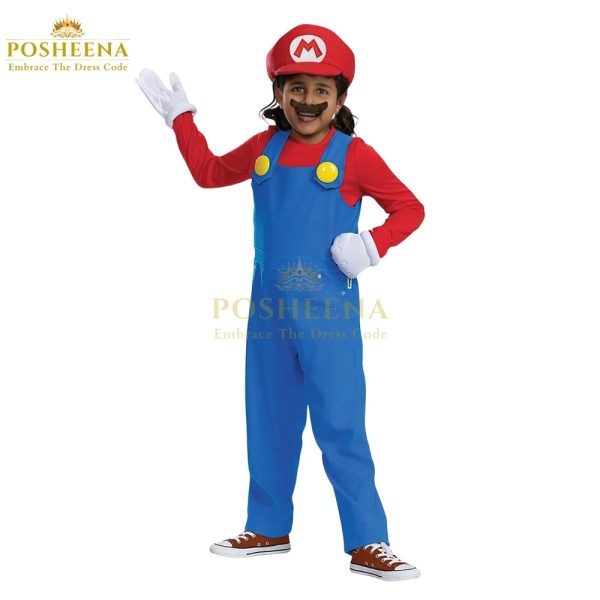 Super Mario Costume for Kids – Buy Online in Pakistan from Best Kids Costume Shop