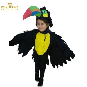 Toucan costume for kids – colorful bird outfit for Animal Day from online costume shop in Pakistan