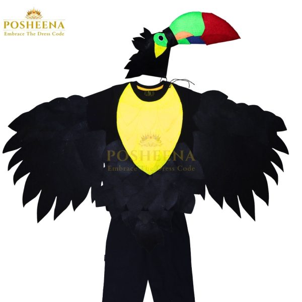 Toucan costume for kids – colorful bird outfit for Animal Day from online costume shop in Pakistan
