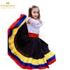 Colombian costume for girls with frilled skirt – Buy cultural dress online from costume store Pakistan