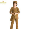 Postman costume for kids in Pakistan with courier uniform shirt, pants, and mailbag – ideal fancy dress for boys and girls in Pakistan and worldwide.