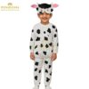Cow costume for kids – black and white animal costume with cow headpiece available at Posheena online costume store Pakistan