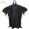 Scream Ghost Costume for Adults long black robe with mask – Posheena costume shop Pakistan